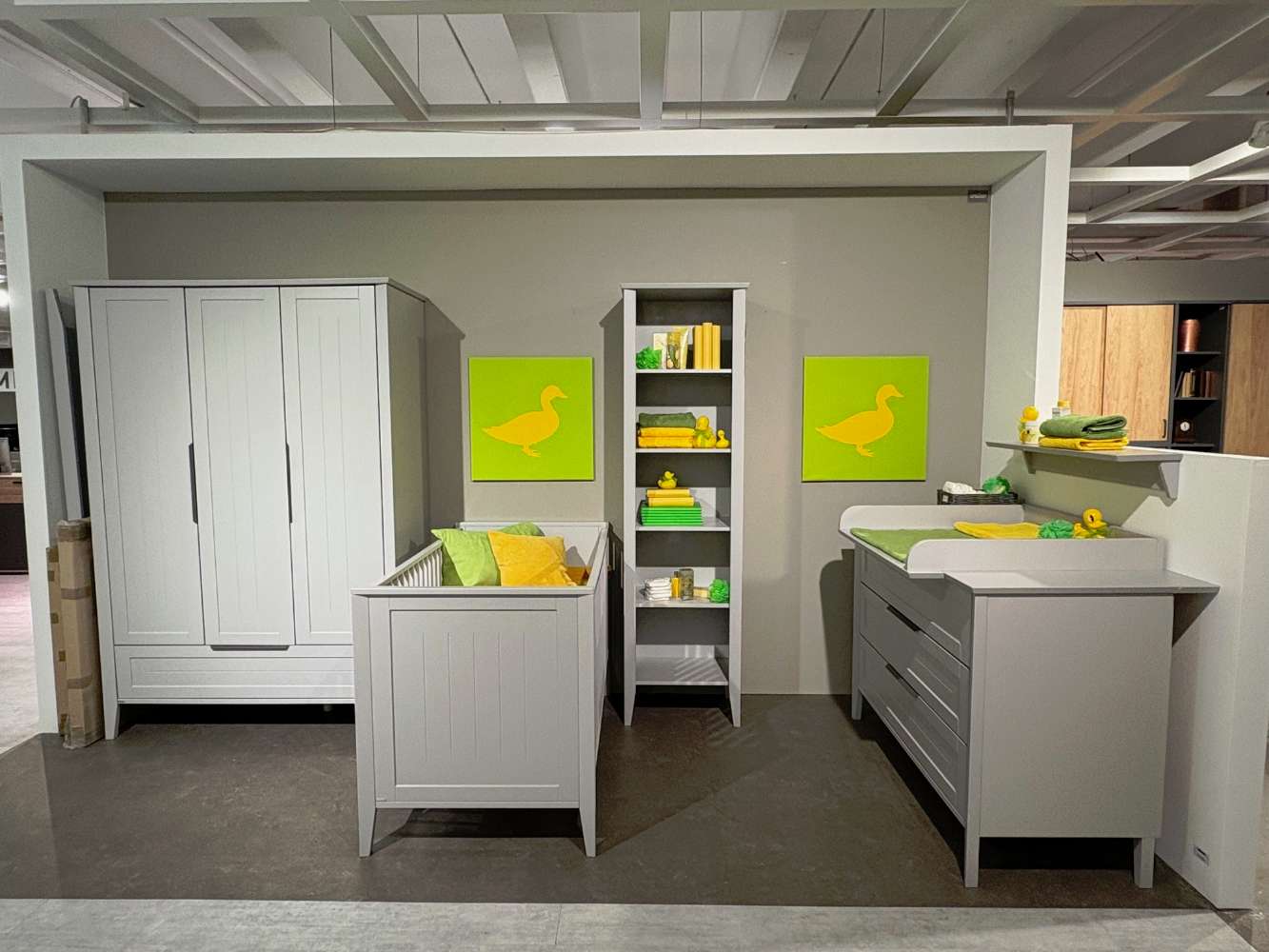 Babyzimmer komplett Kieselgrau⚡️Sparpreis⚡️