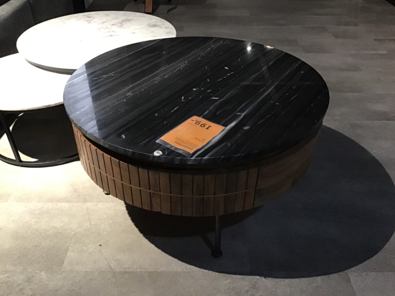 XXXLutz Ausstellungsstück Möbel Couchtisch Liverpool Marmor Holz