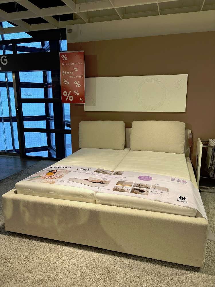 Polsterbett beige⚡️Sparpreis⚡️
