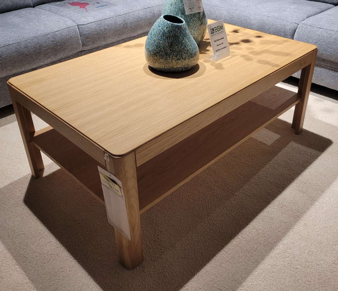 Couchtisch Eiche Öllack ca 115x45x70cm