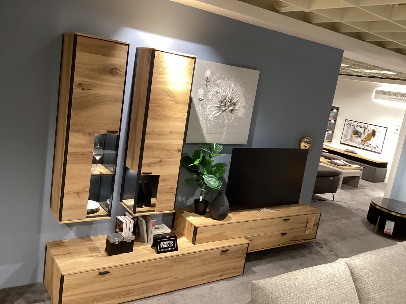 Möbel Wohnwand Schöner Wohnen Andra XXXLutz Hirschaid