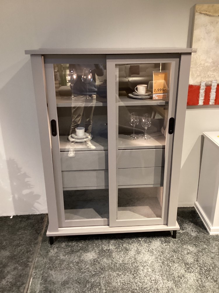 Möbel Vitrine Schöner Wohnen Village Schiebetüren XXXLutz Hirscha