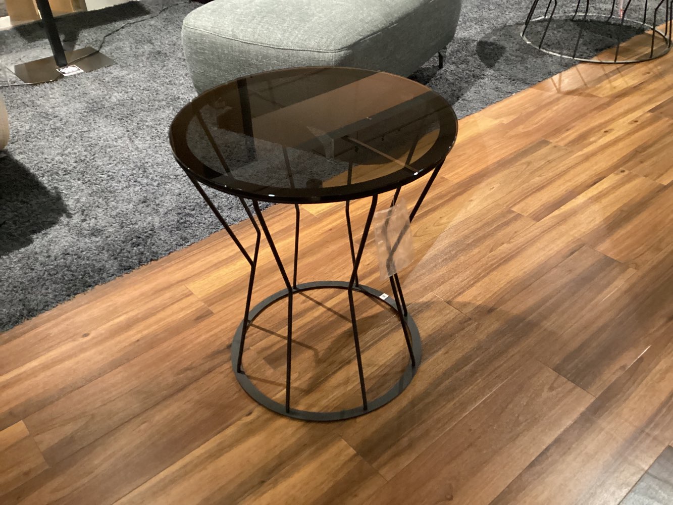 Beistelltisch „Fabia“, Orig. Musterring, Durchmesser ca. 50 cm