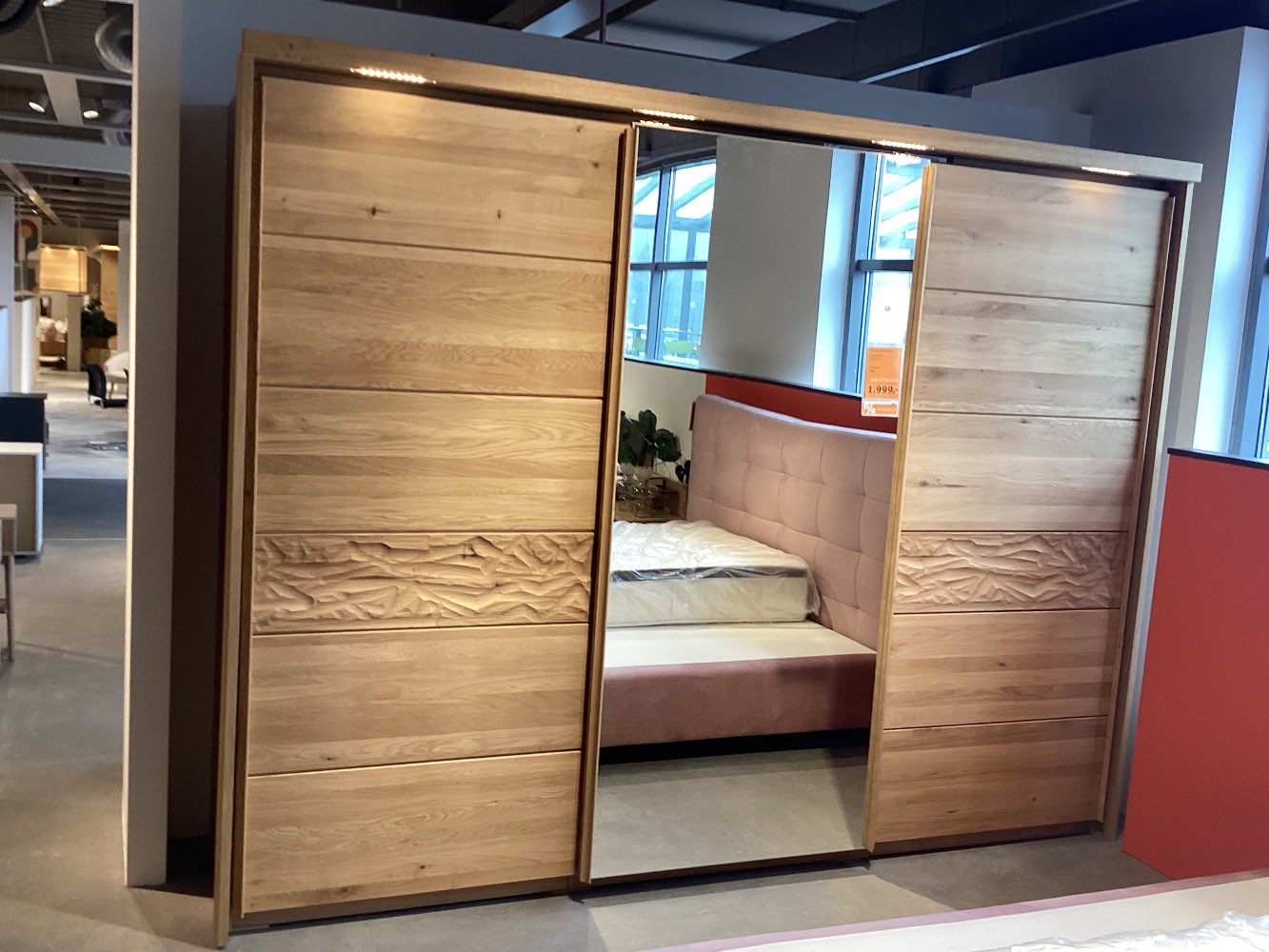 Schwebetürenschrank LINEA NATURA