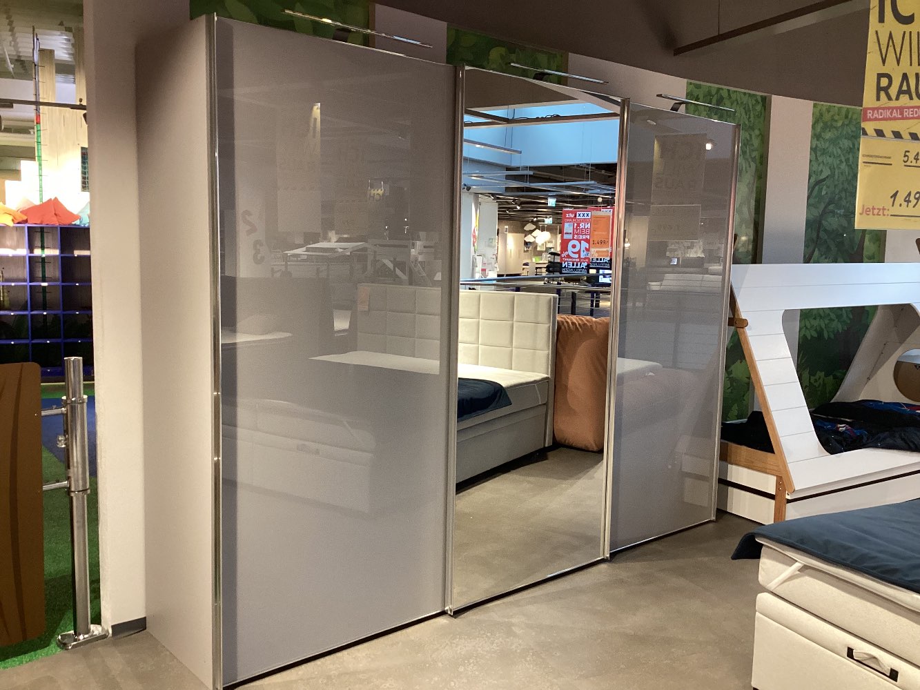 Schwebetürenschrank Moderano