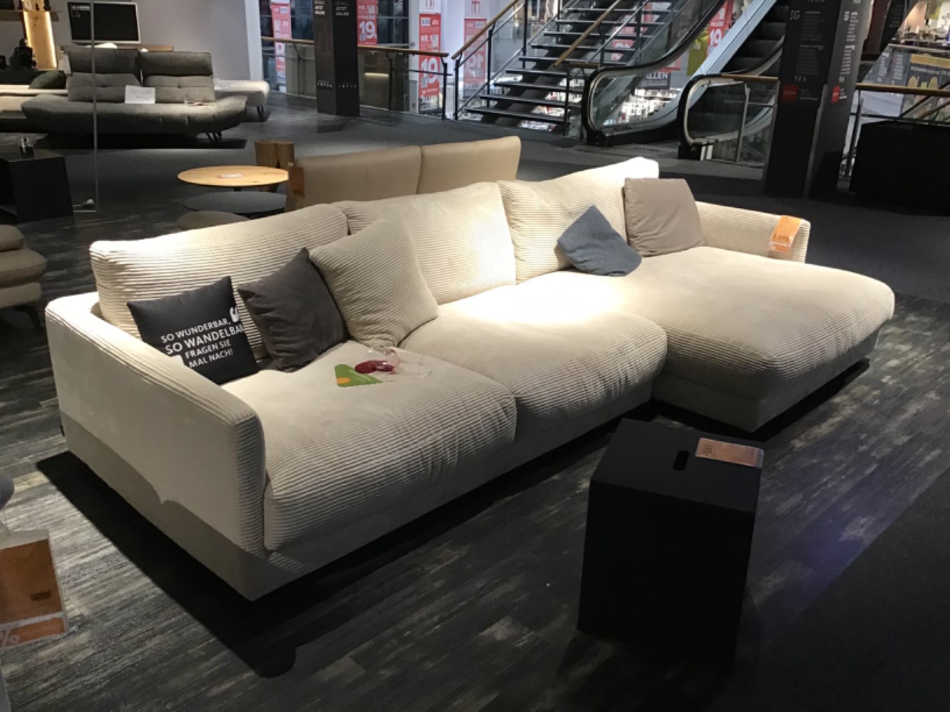 XXXLutz Ausstellungsstück Möbel Ecksofa Garbo Schöner Wohnen