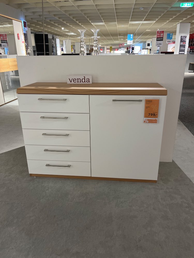 Möbel Kommode Venda Buche weiss