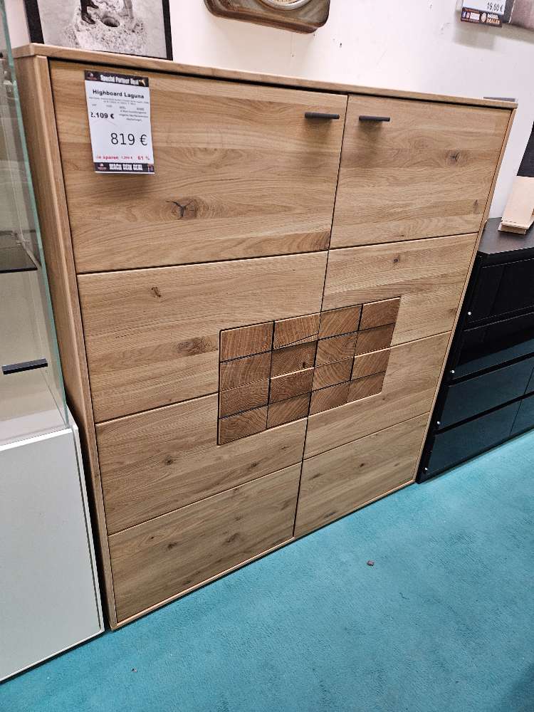 Highboard Laguna Eiche Massiv statt 2109€