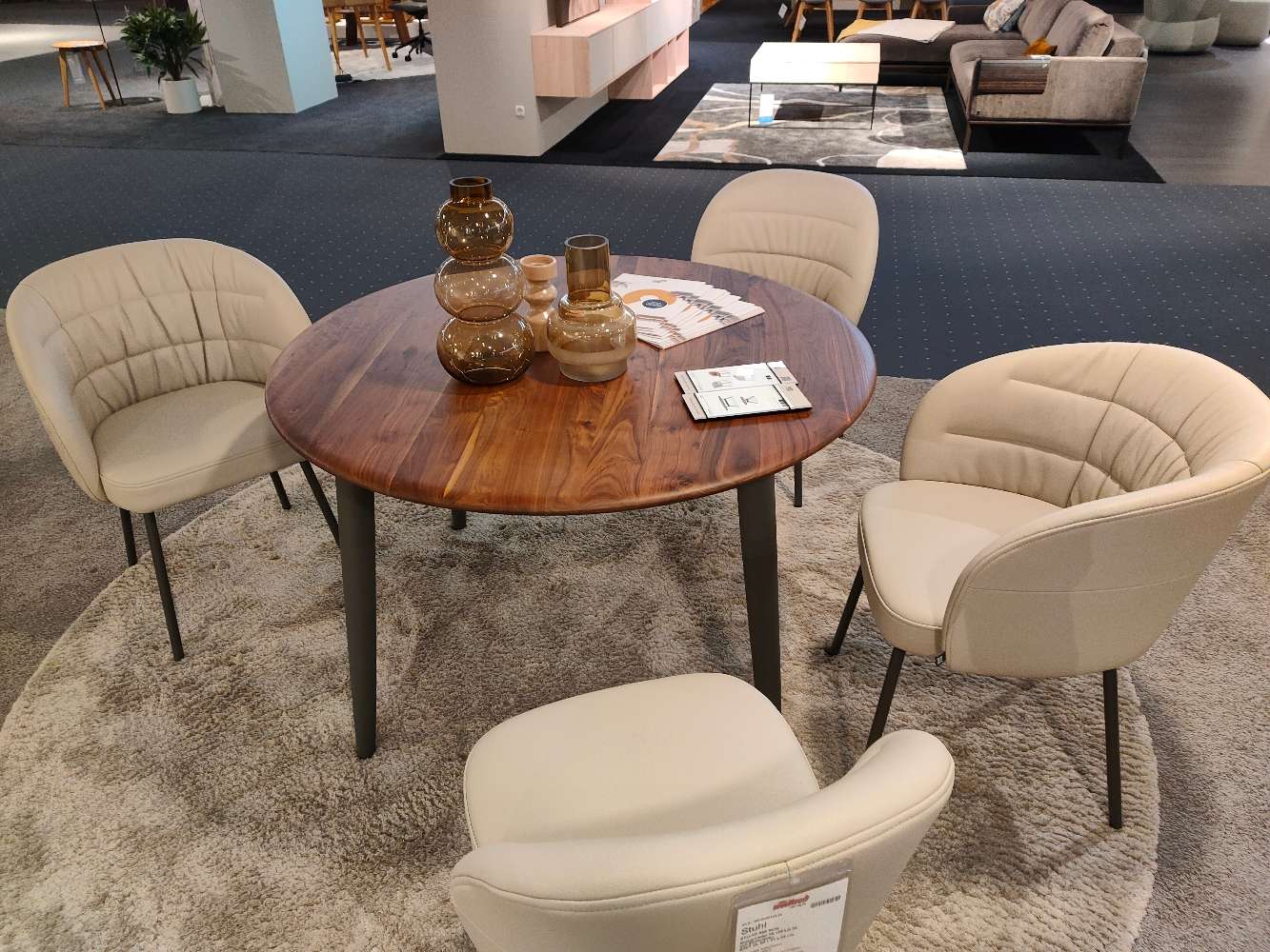 Stuhlgruppe Rolf Benz