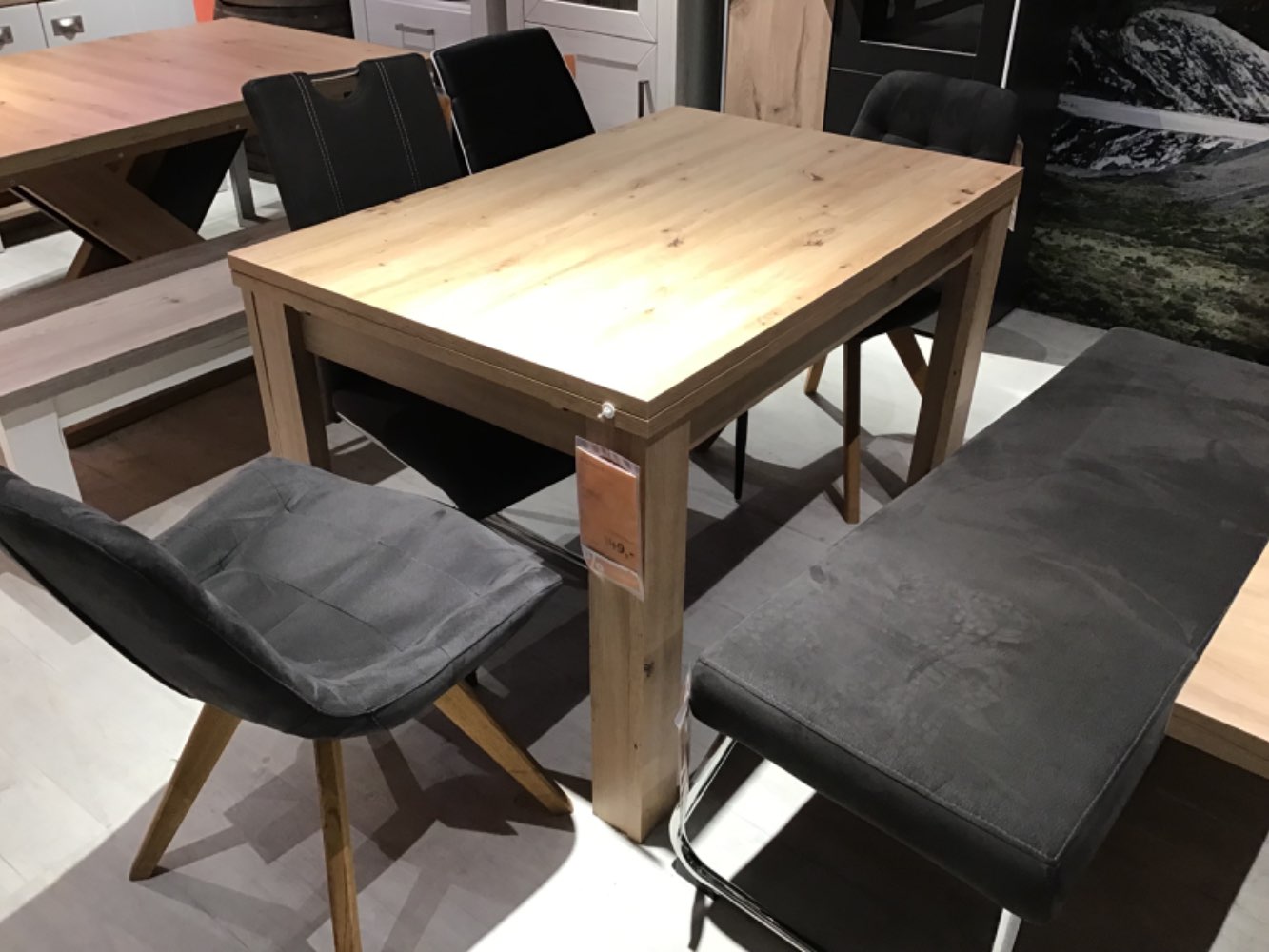 XXXLutz Ausstellungsstück Möbel Esstisch Monzi Asteiche Nachb