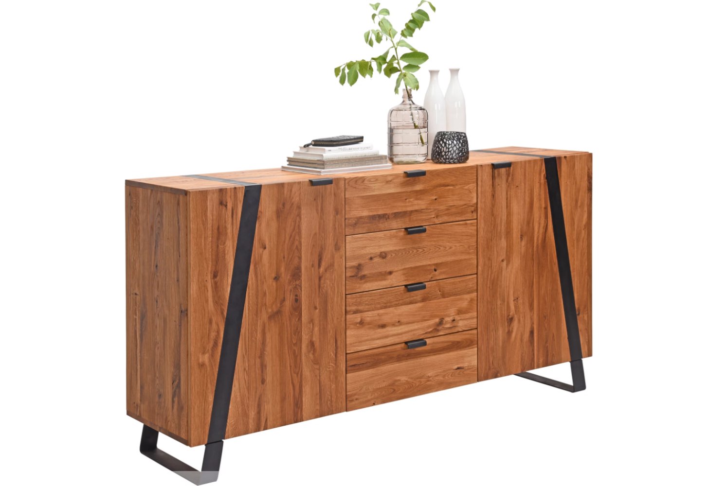 Möbel, Sideboard, Wildeiche Massiv, XXXLutz