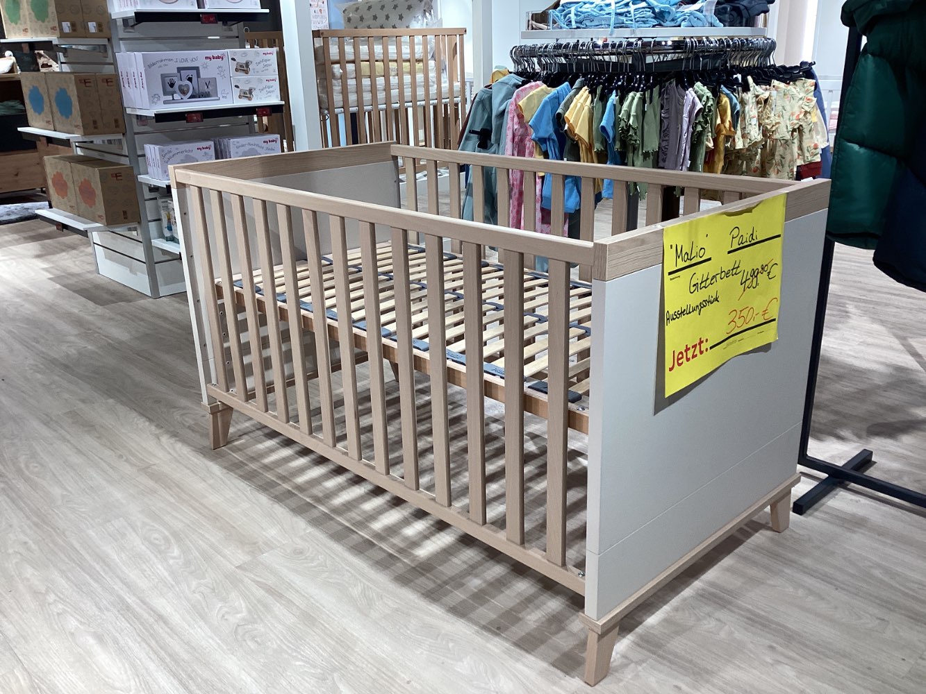 Möbel, Gitterbett Malio, Padi, Holz, Beige, XXXLutz