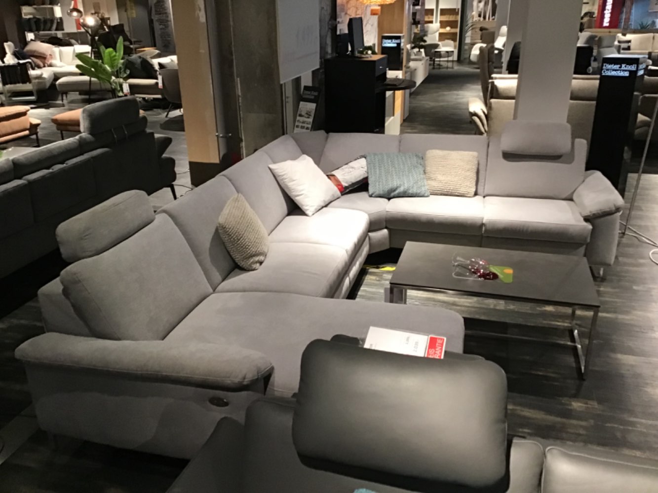 XXXLutz Ausstellungsstück Möbel Wohnlandschaft Latina hellgrau