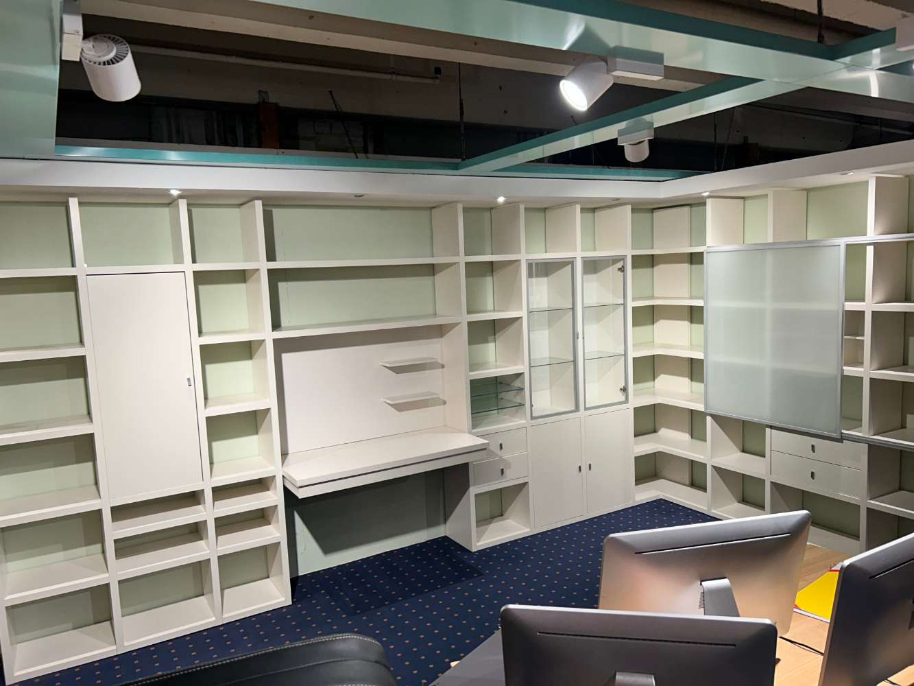 Bürowand Ecke komplett Booker