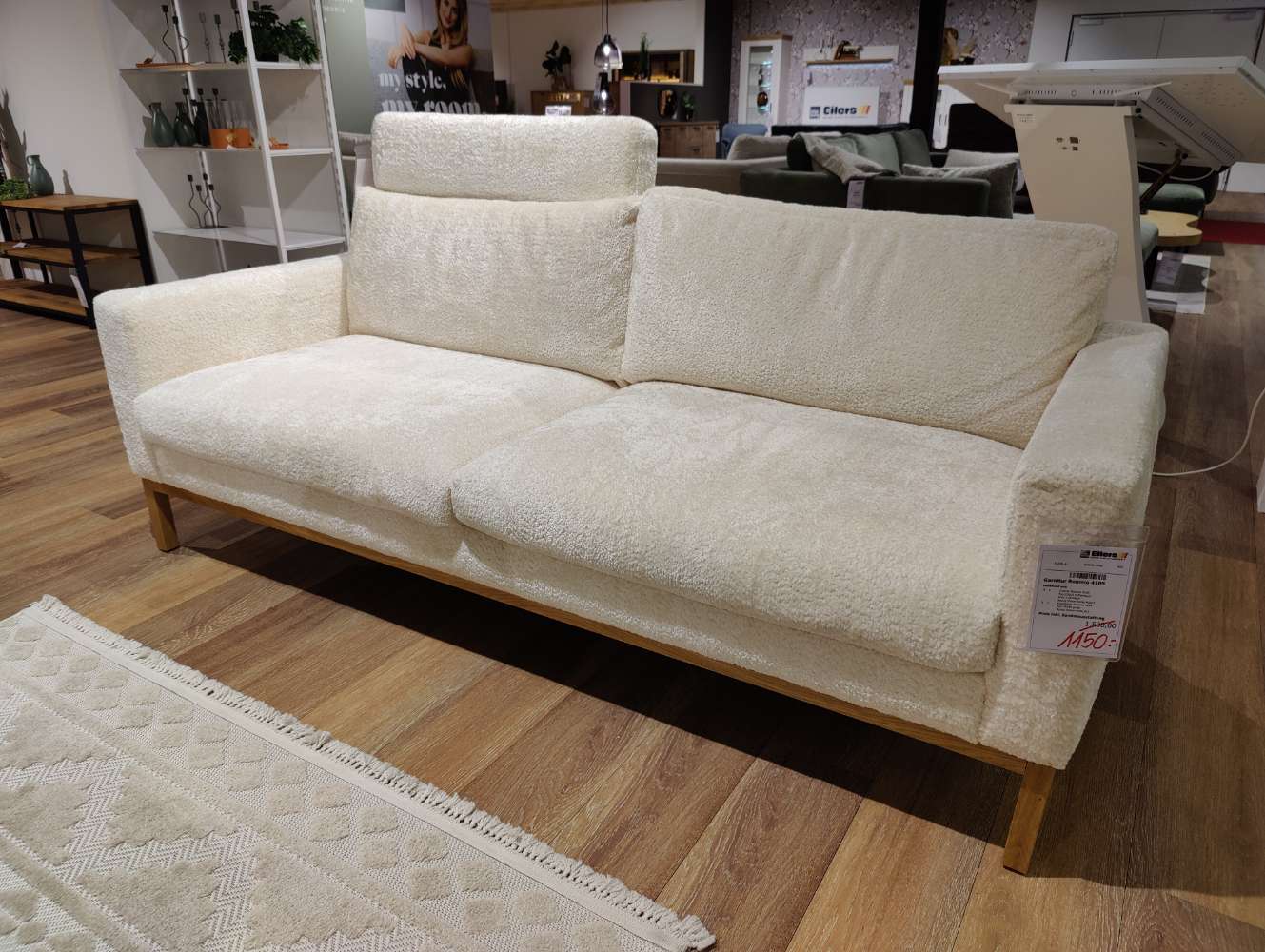 3-Sitzer – 208 cm – Sofa – Roomio – Couch – Skandi – inkl. Kopfst