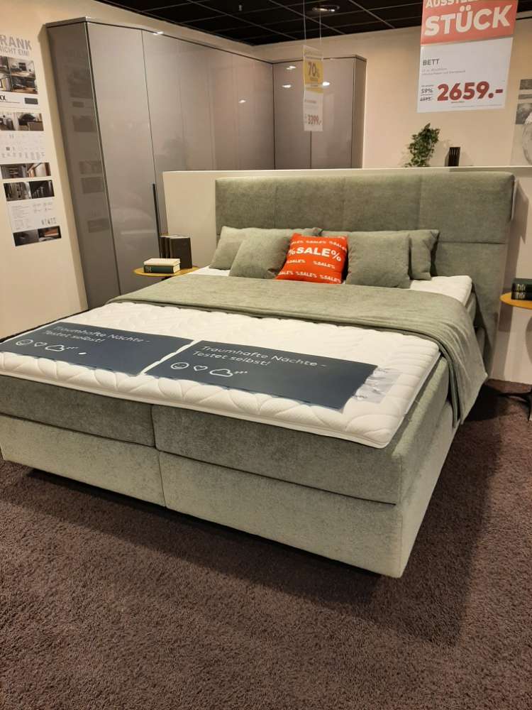 Boxspringbett Deluxe Edition, mit Stauraum