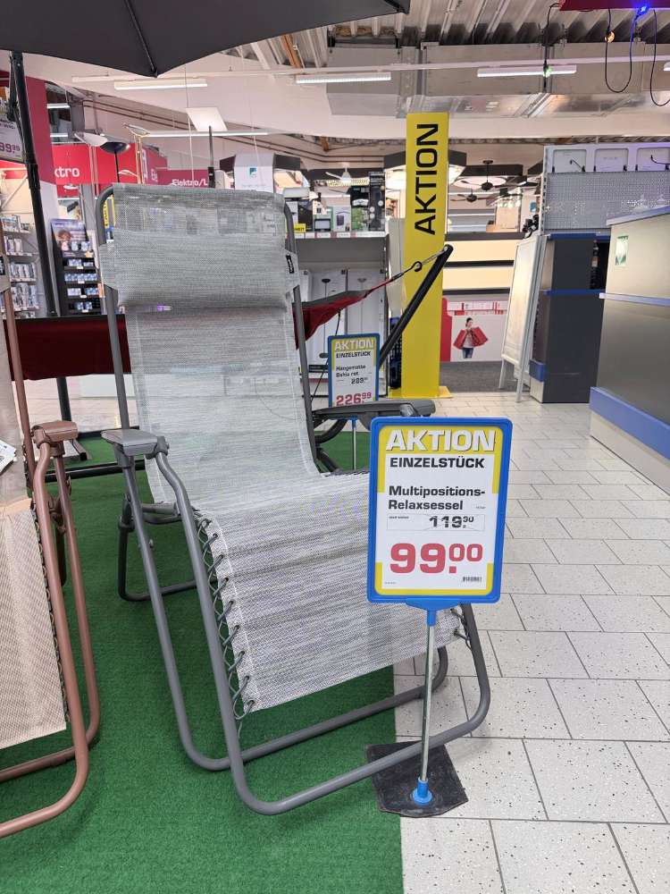 Multipositions-Relaxsessel | Einzelstück