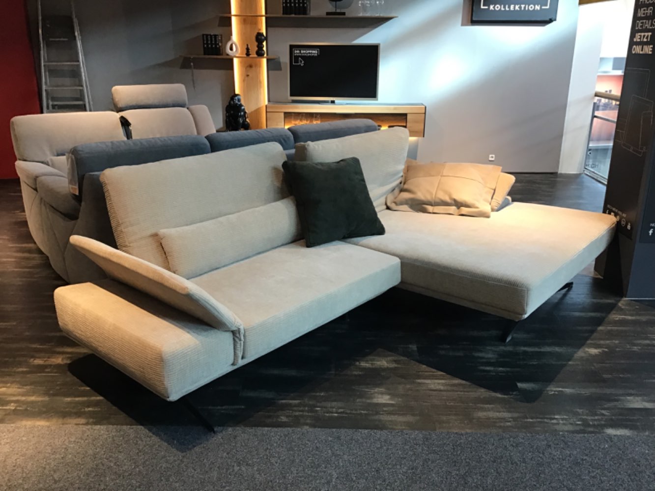 XXXLutz Ausstellungsstück Möbel Ecksofa Wayton natur