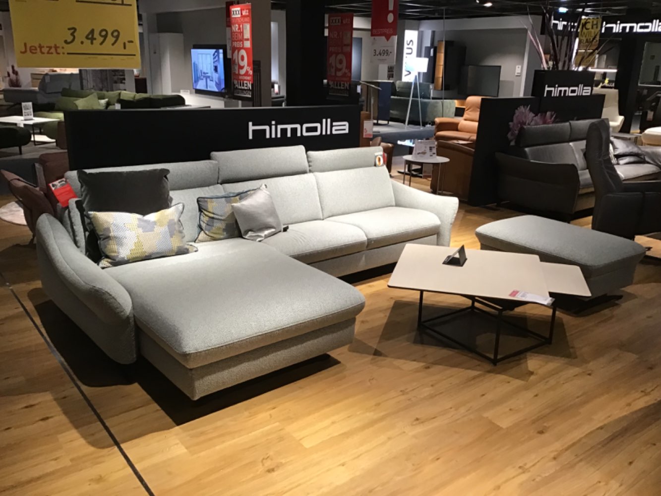 XXXLutz Ausstellungsstück Möbel Wohnlandschaft Spektra natur