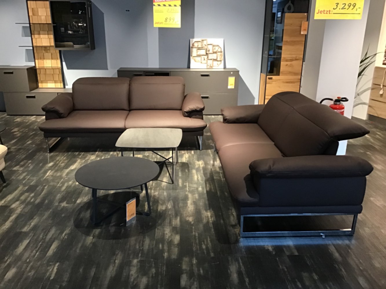XXXLutz Ausstellungsstück Möbel Sitzgarnitur Studio JOOP! Braun