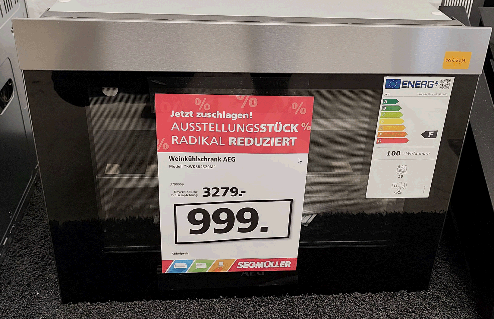AEG Weinkühlschrank ProLine
