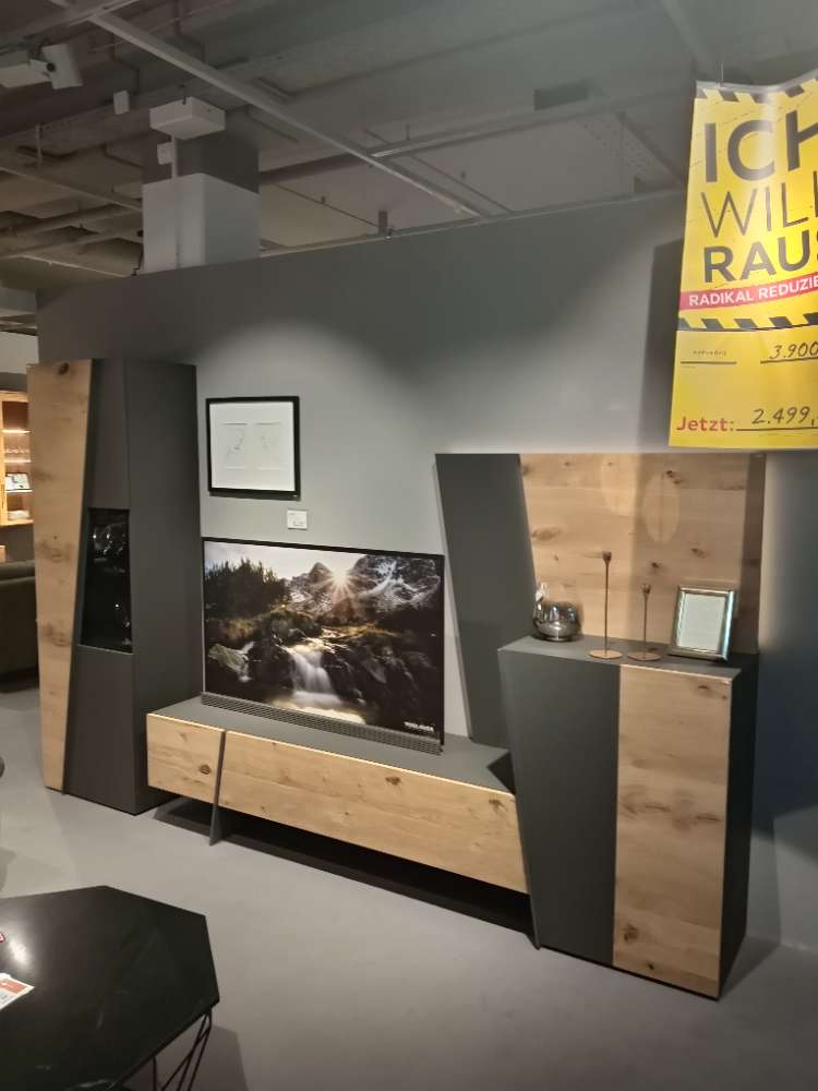 Wohnwand, Voglauer, Bezatono, 319x202x45, XXXLutz