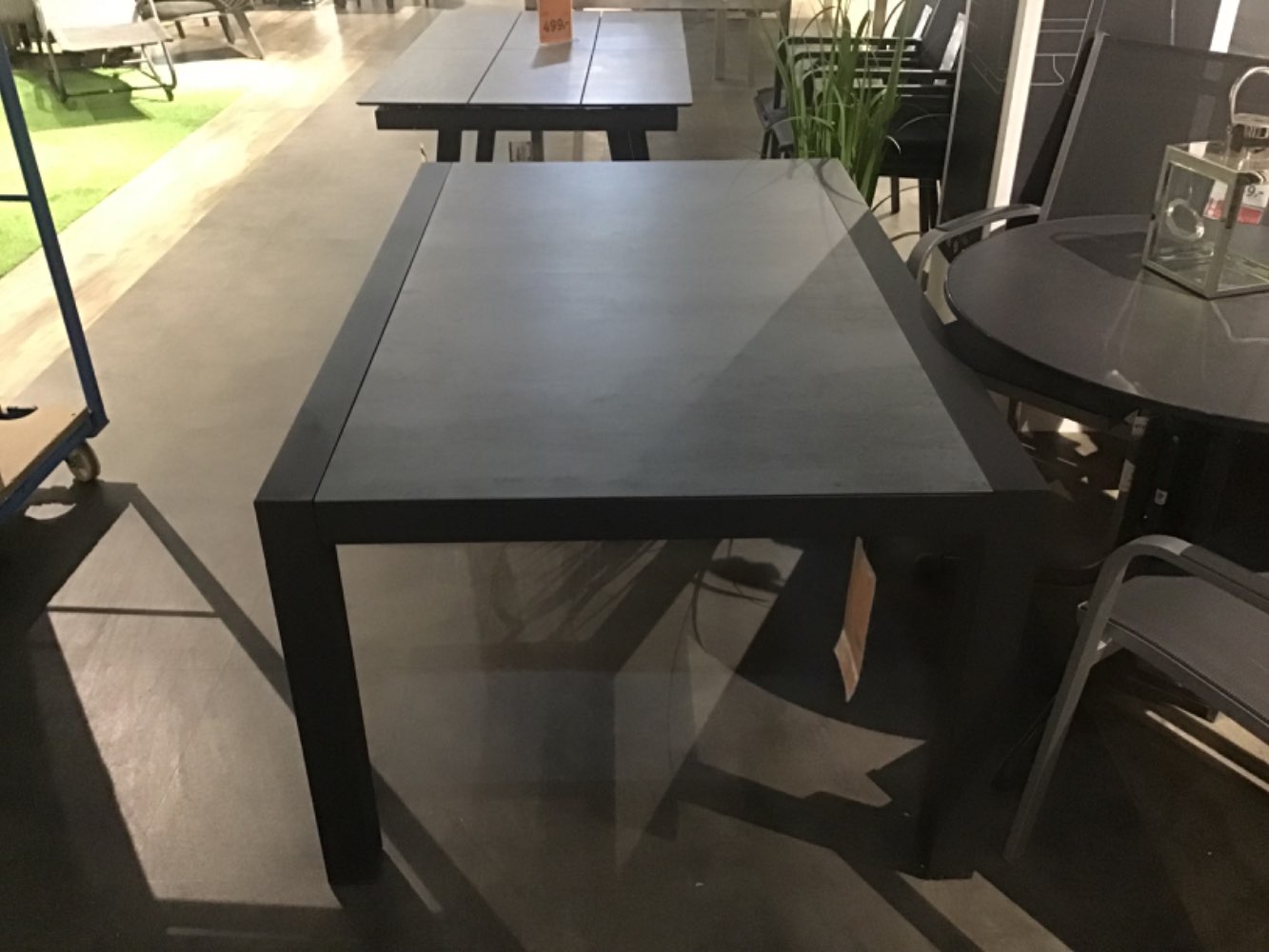 XXXLutz Ausstellungsstück Möbel Loungetisch Abel Alu anthrazit