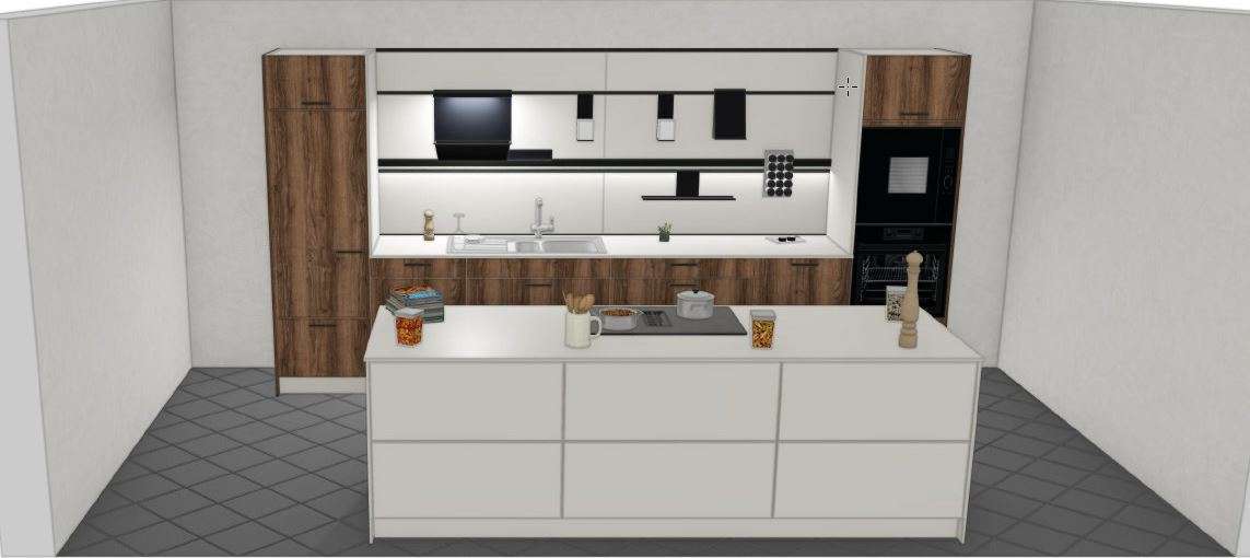 Musterküche Sormani Latina/Pura