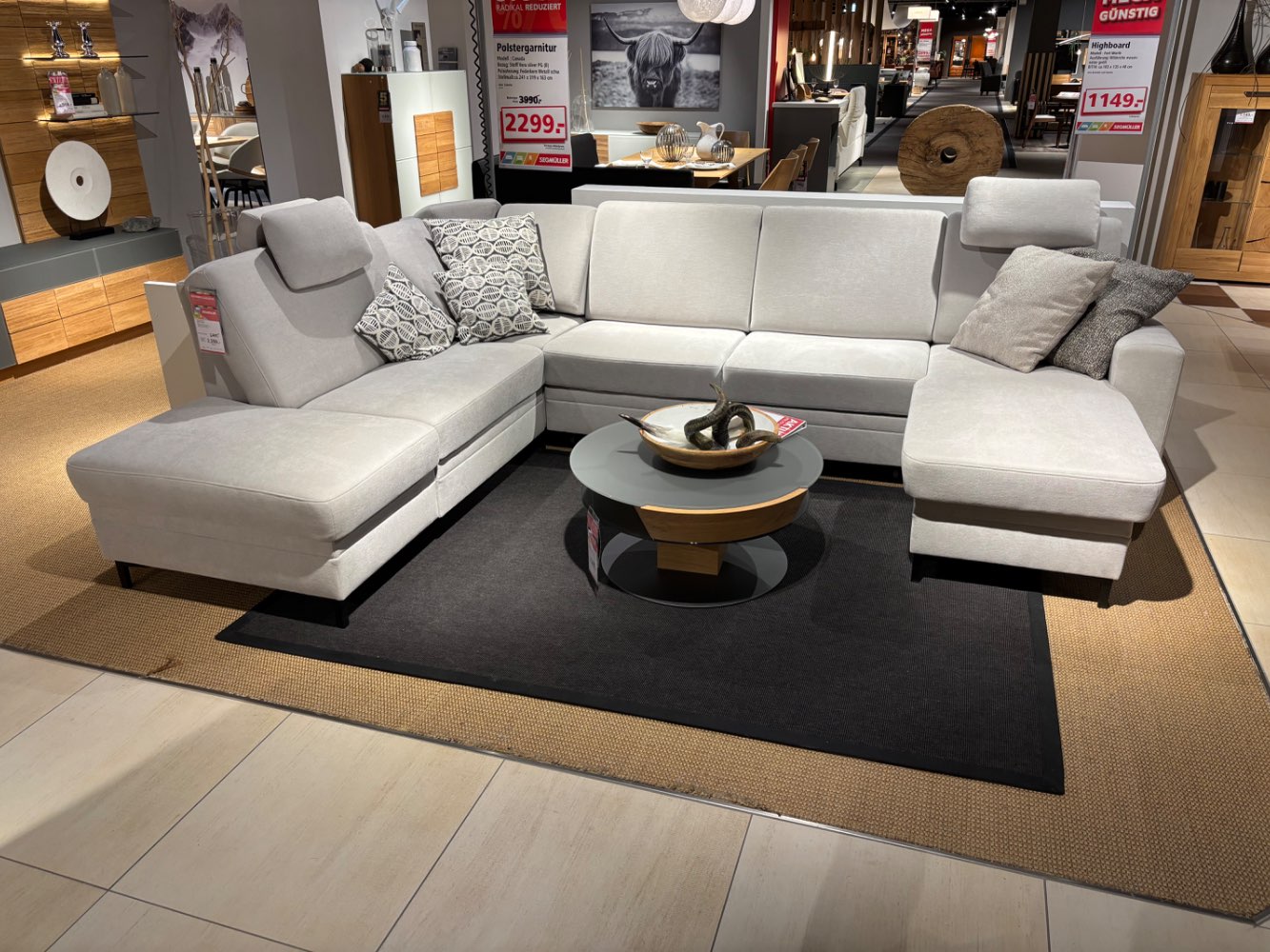 Polstergarnitur „Canada“ von Zehdenick | Abverkauf | Segmüller