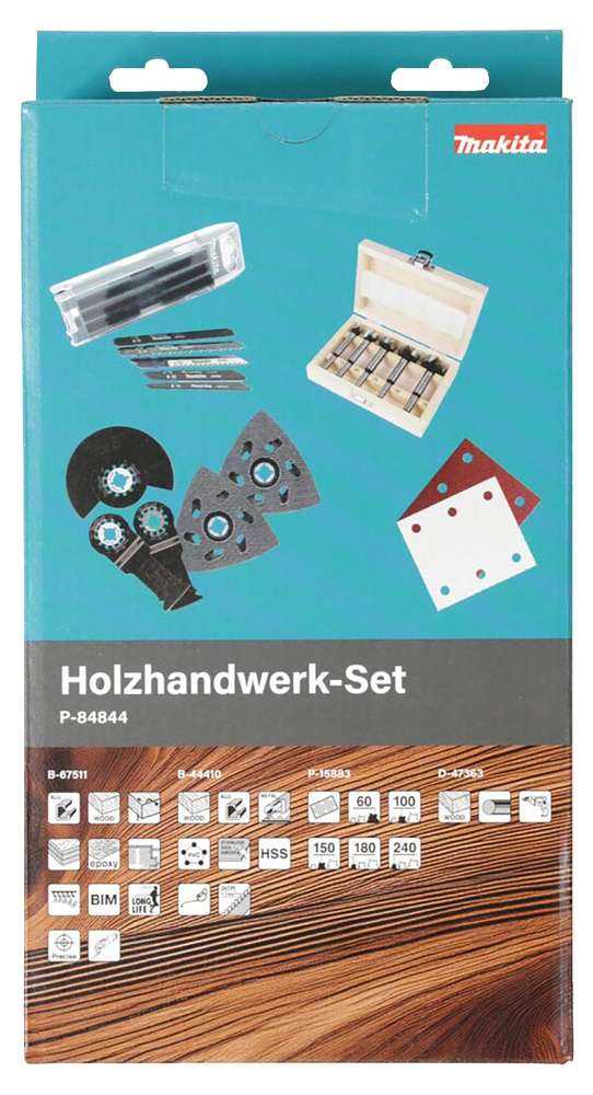 Makita Holzhandwerk Set 30tlg.