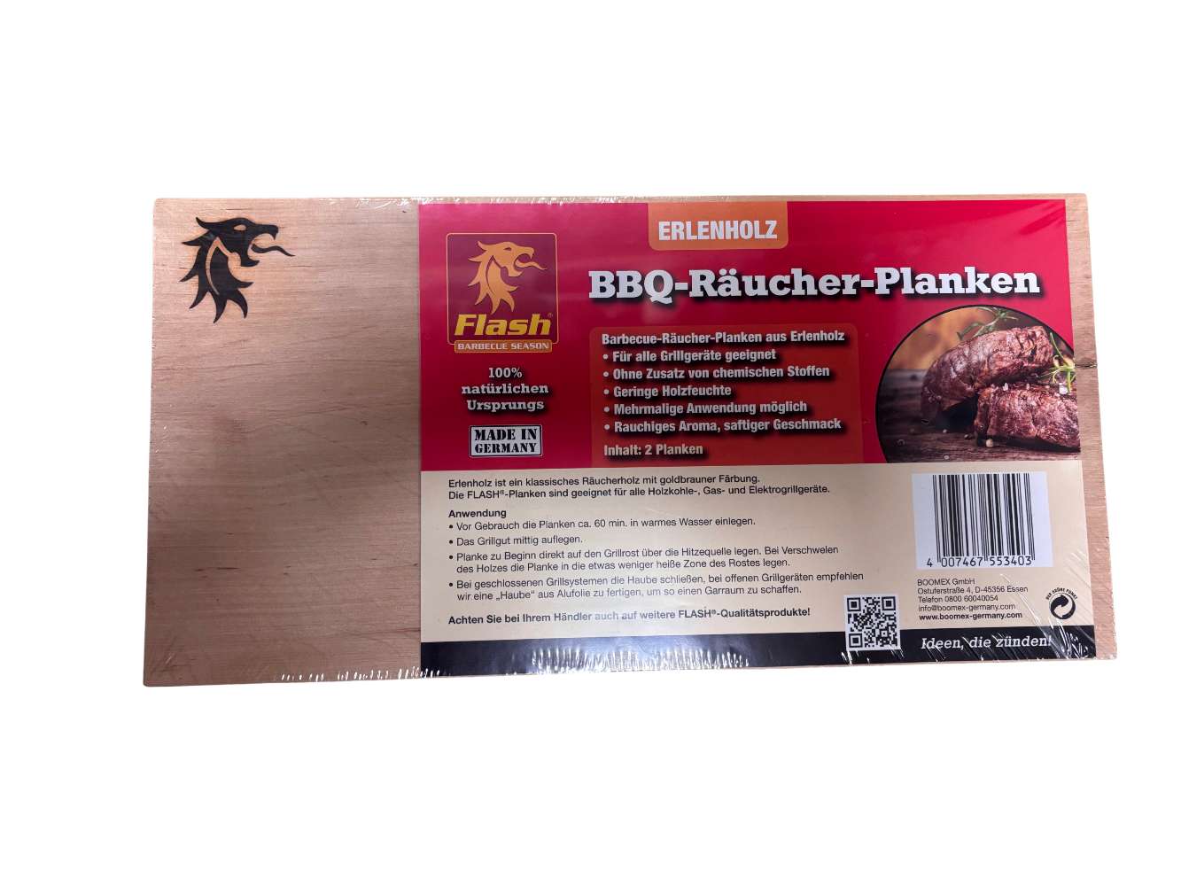 Flash BBQ-Räucher-Planken