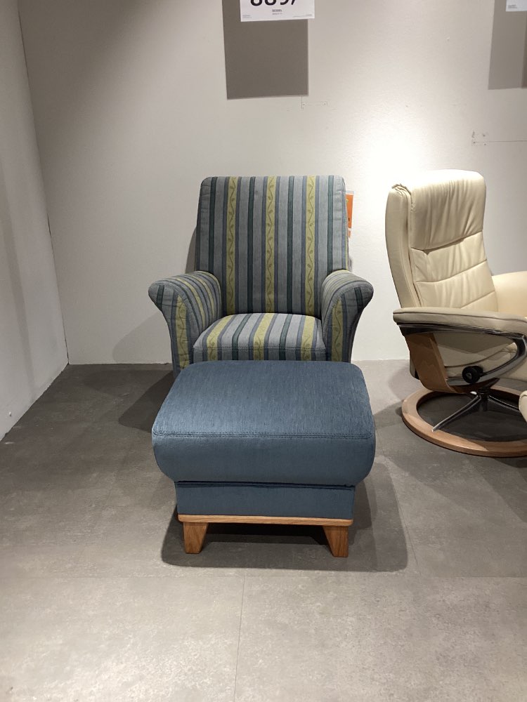 Möbel, Sessel, Landscape, ca. 85x98x86cm, Blau, XXXLutz