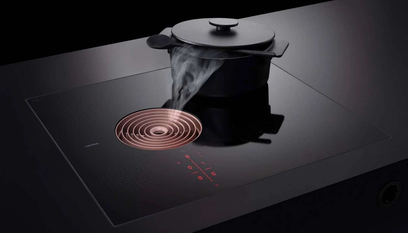 BORA S PURSU Induktionskochfeld mit integriertem Kochfeldabzug