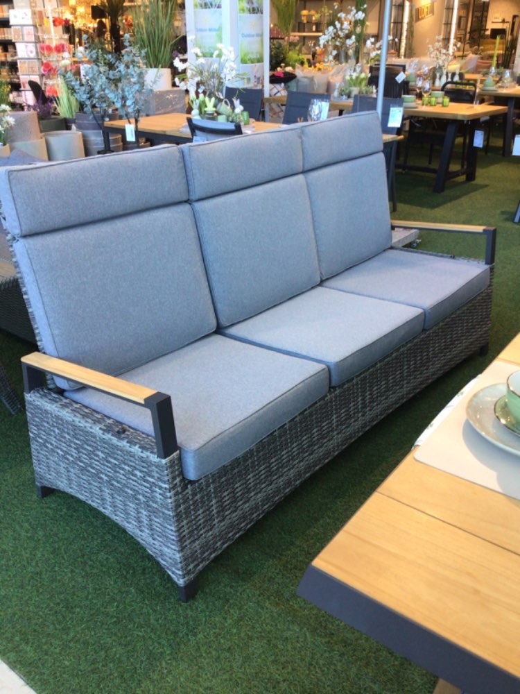 Gartensofa 3-Sitzig KERAMO