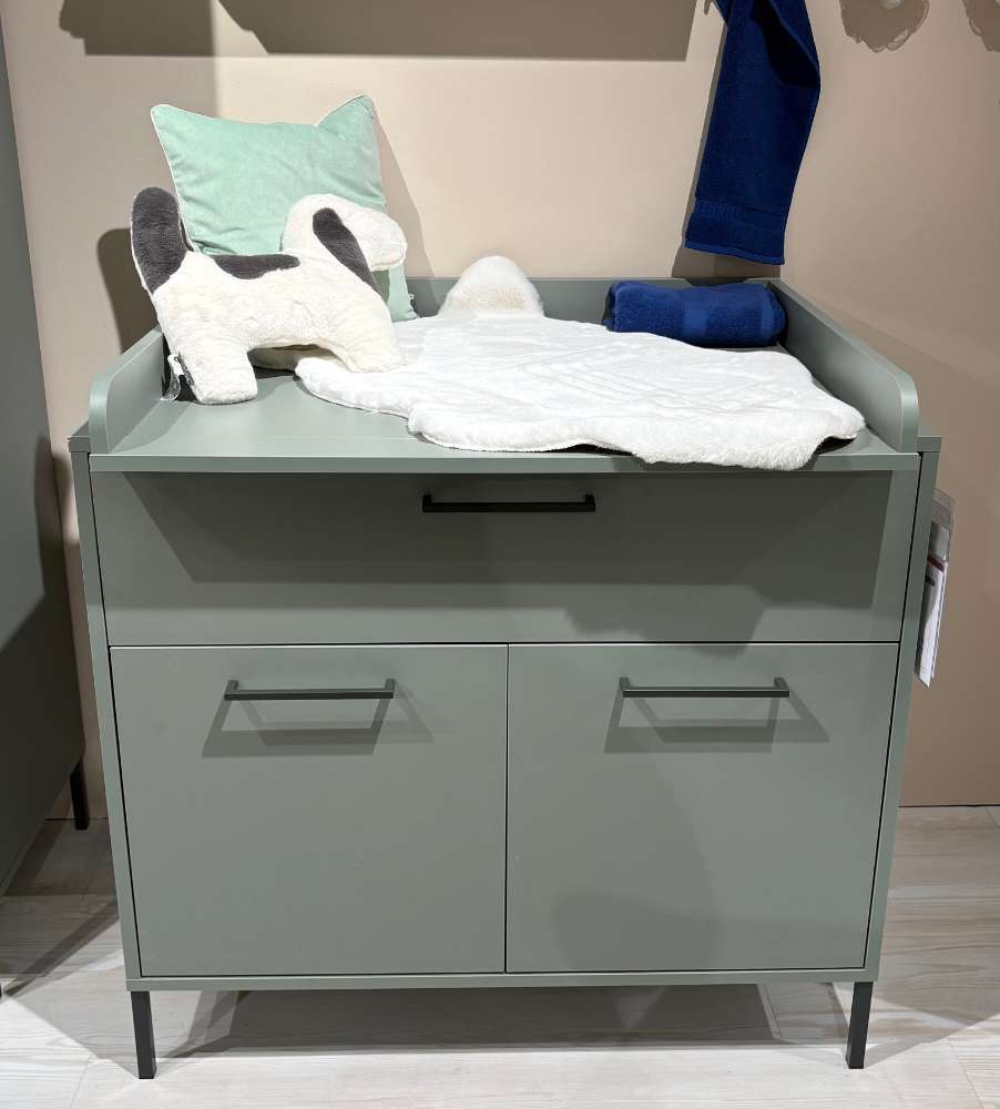 Wickelkommode pine green matt lack⚡️Sparpreis⚡️