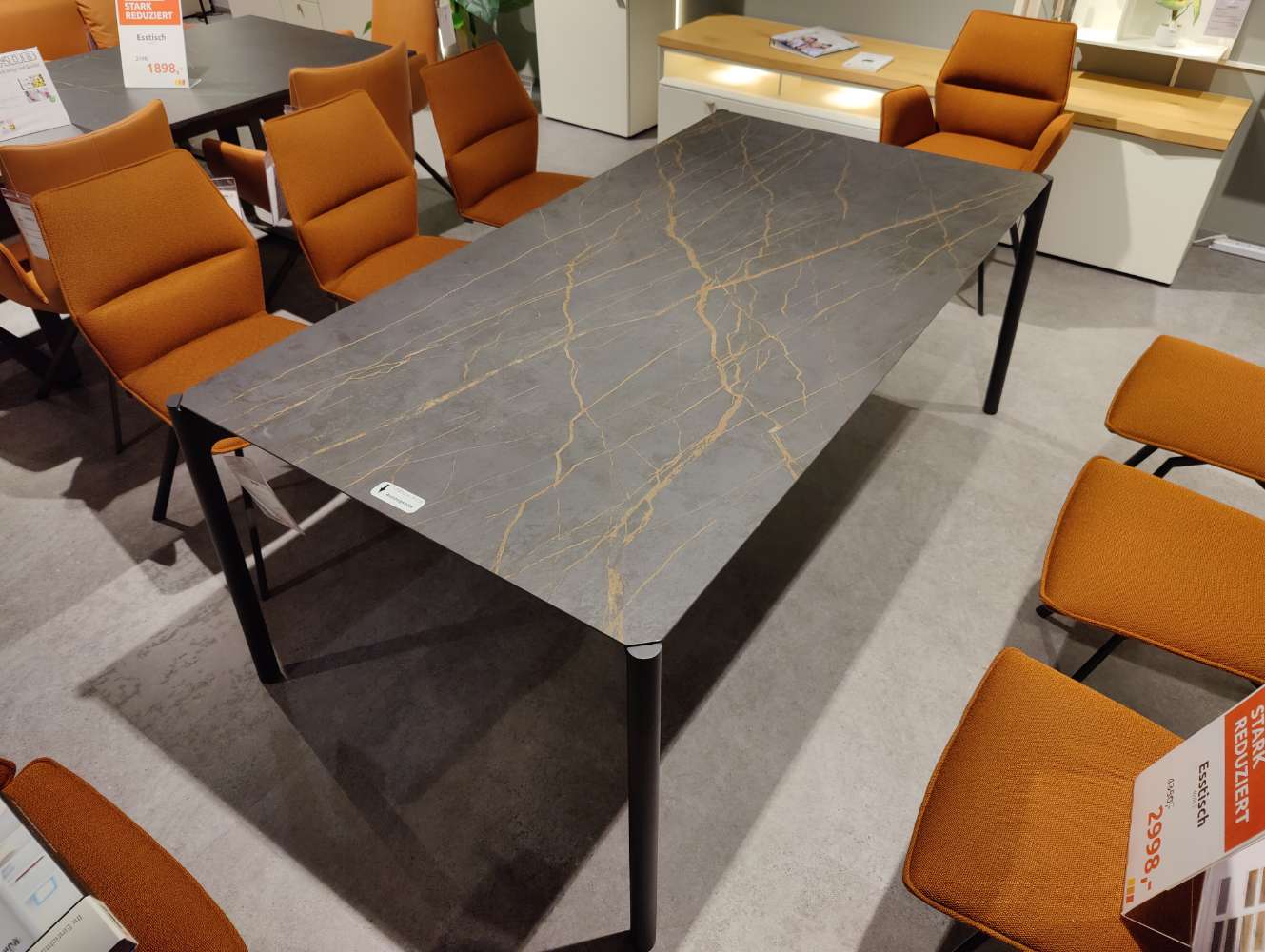 Esstisch – VENJAKOB – Mio plus – 190 / 290 x 100 cm – Dekton