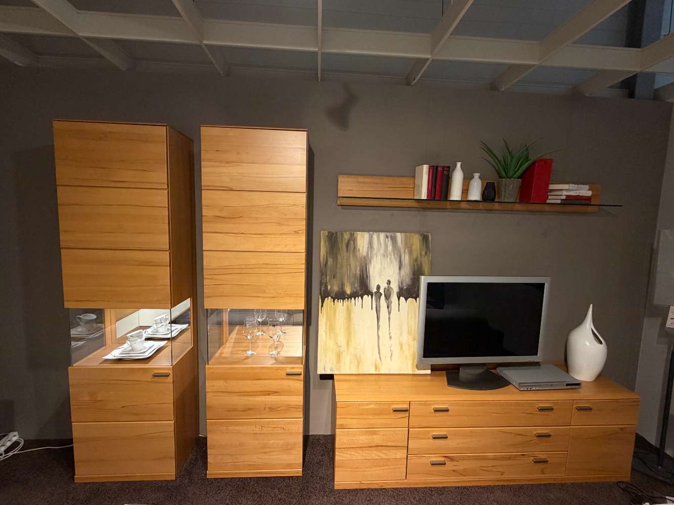 Wohnwand Musterring Kanto, ca. 345x218x49 cm