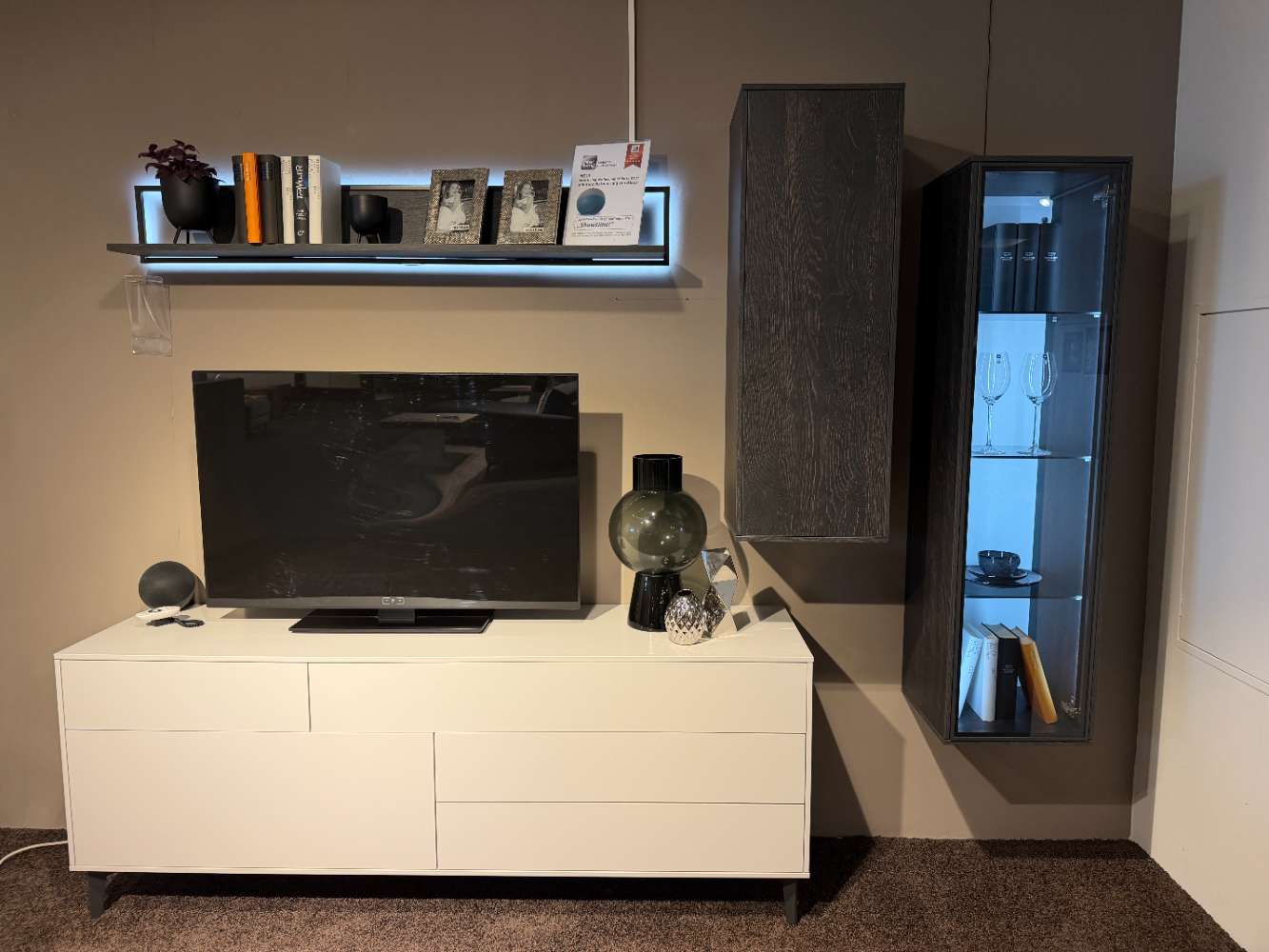 Wohnwand Interliving 2107, ca. 256x203x47 cm