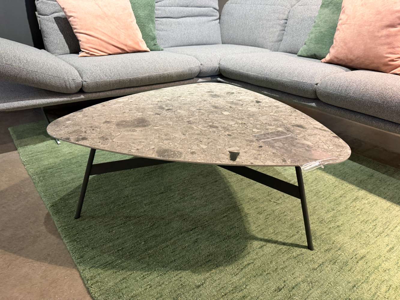 Couchtisch Venjakob Keramikplatte, ca. 87x35x90 cm