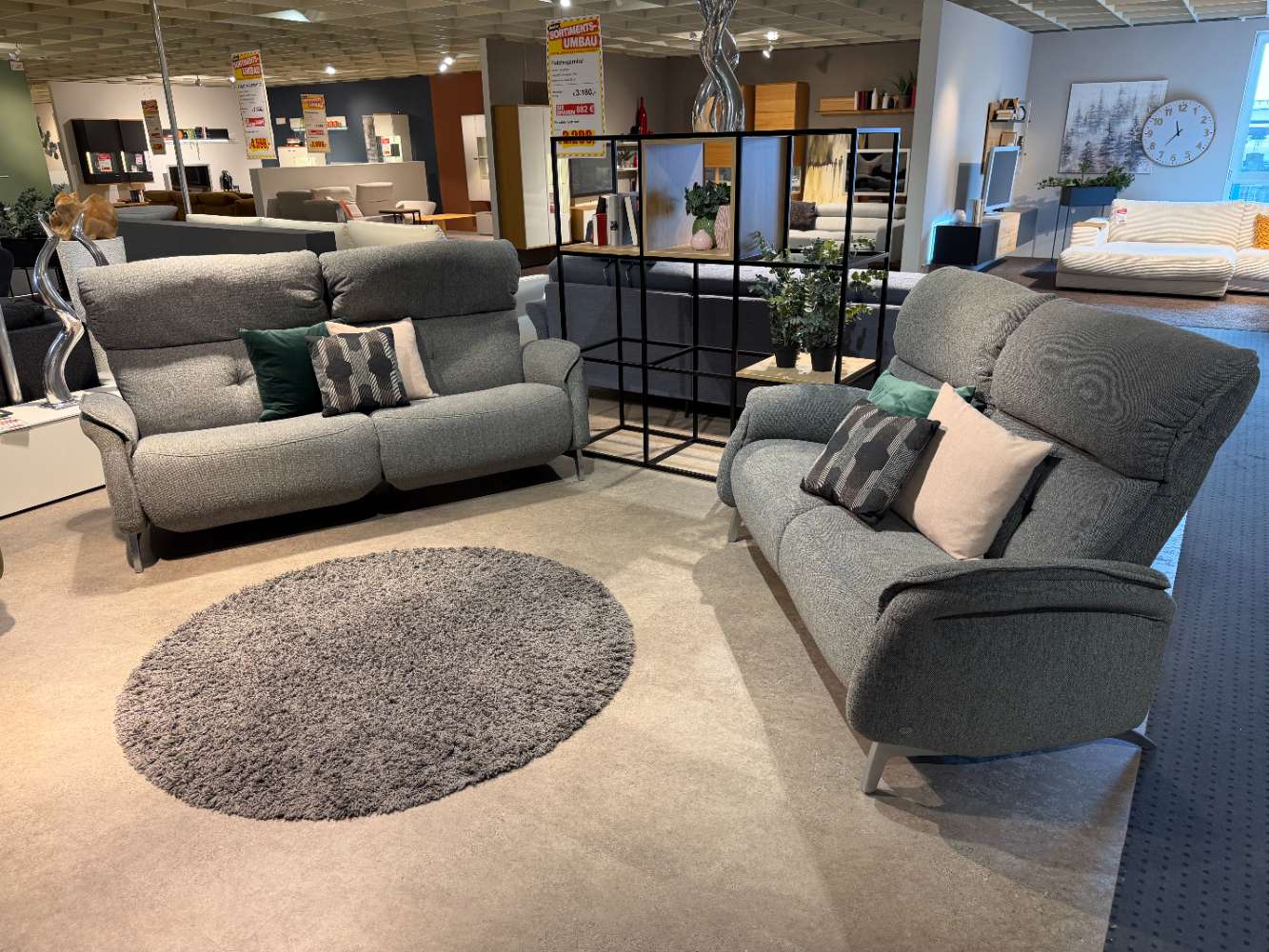 Polstergarnitur Himolla, 3-Sitzer und 2,5-Sitzer