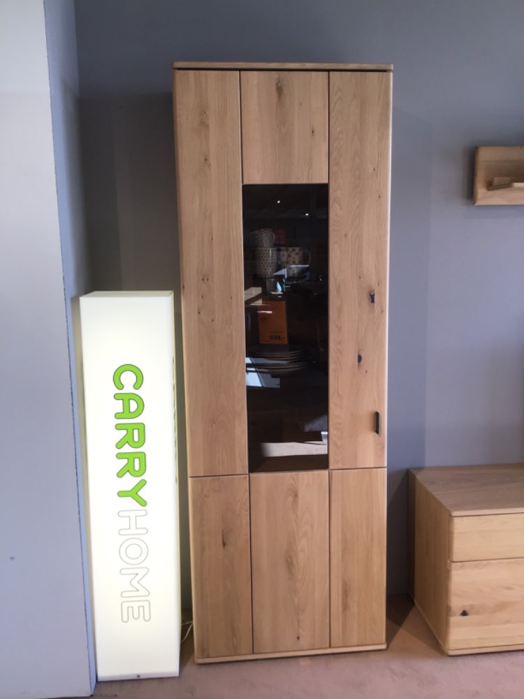 Möbel, Vitrine, Teilmassiv, XXXLutz