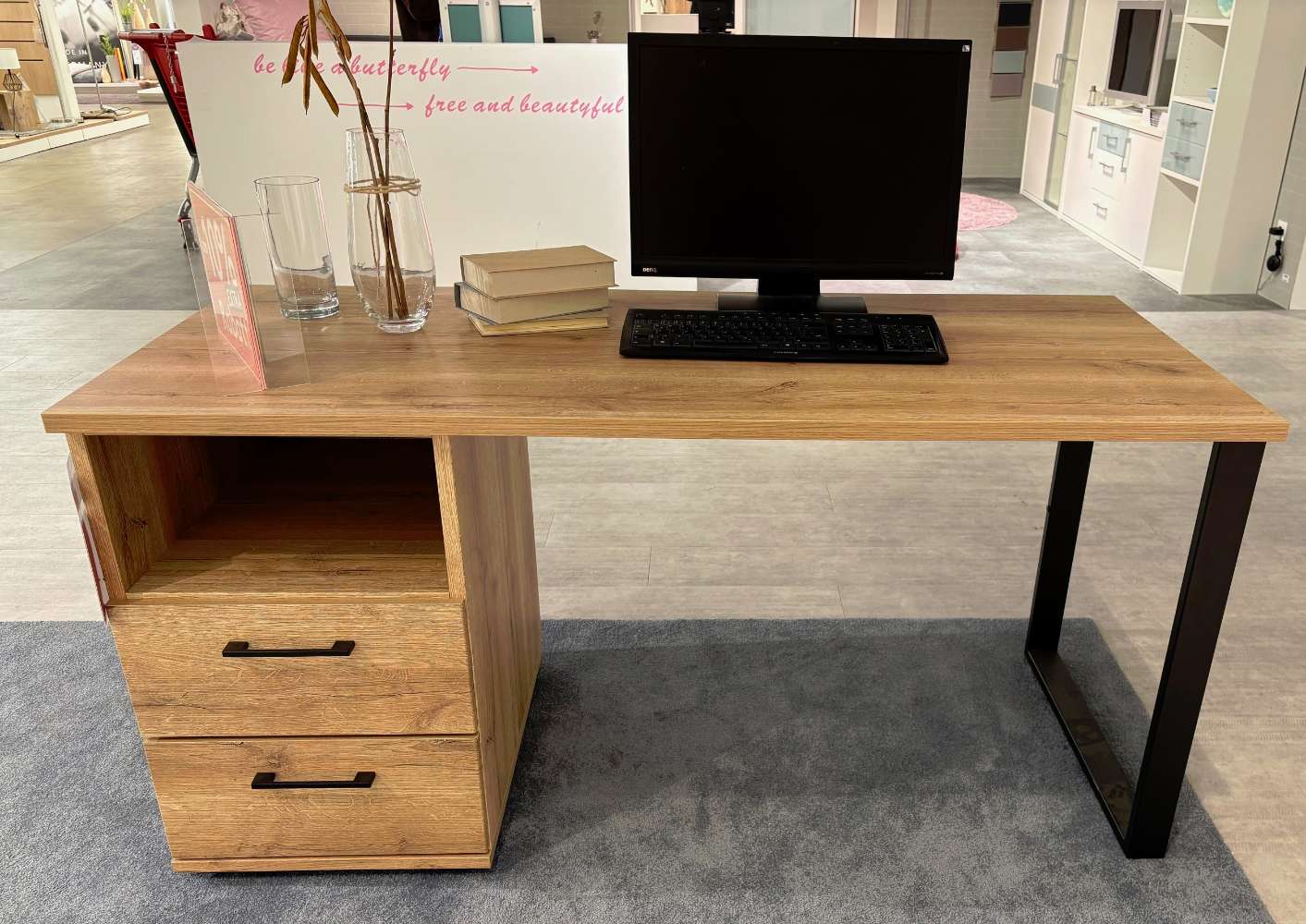 Schreibtisch mit Container⚡️Sparpreis⚡️