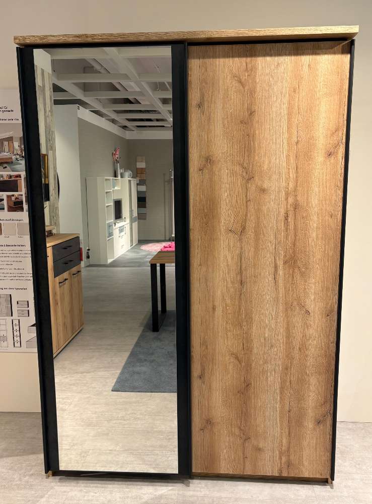 Schwebetürenschrank mit Spiegel⚡️Sparpreis⚡️