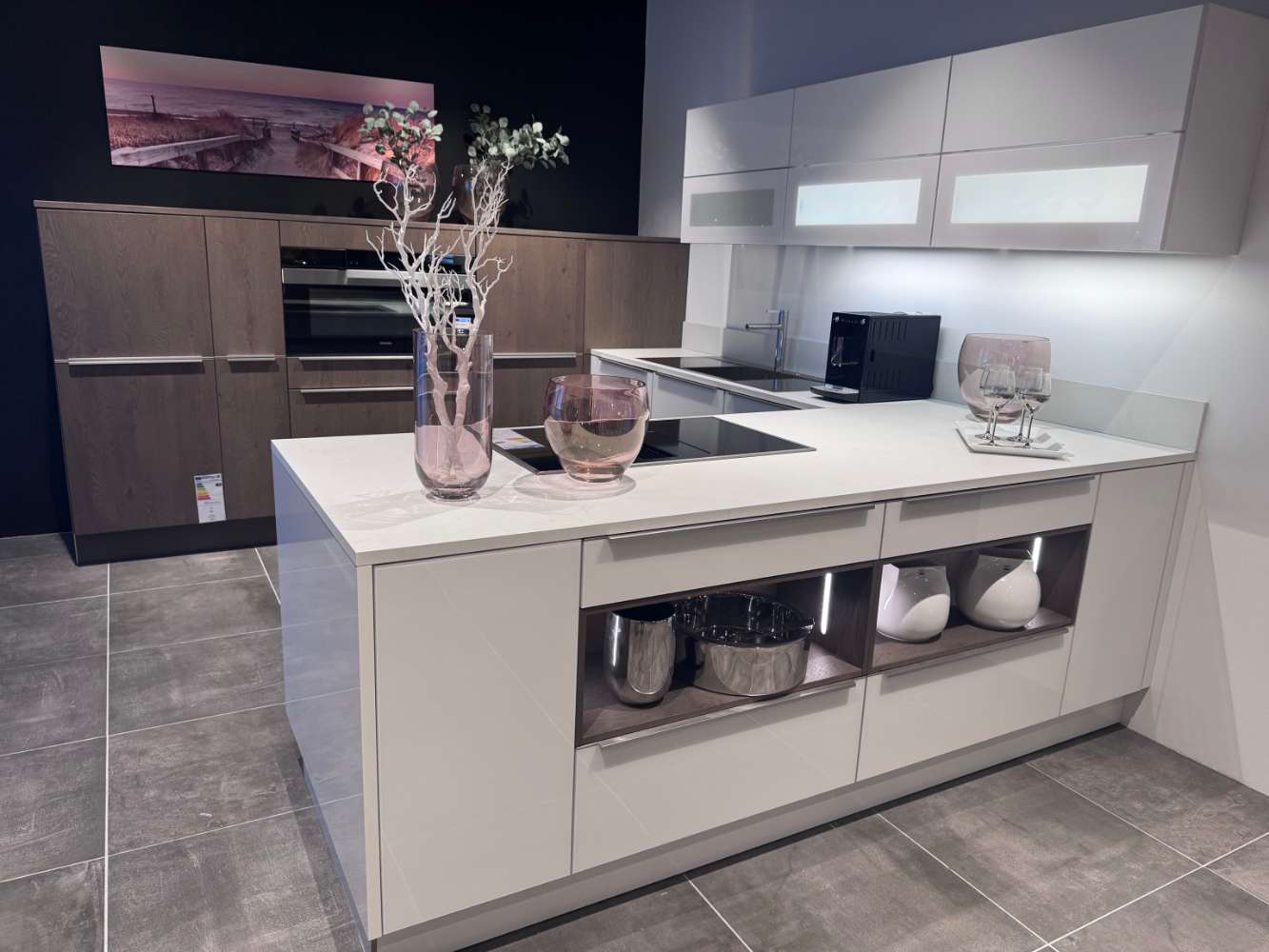 Einbauküche Glas Tec Plus