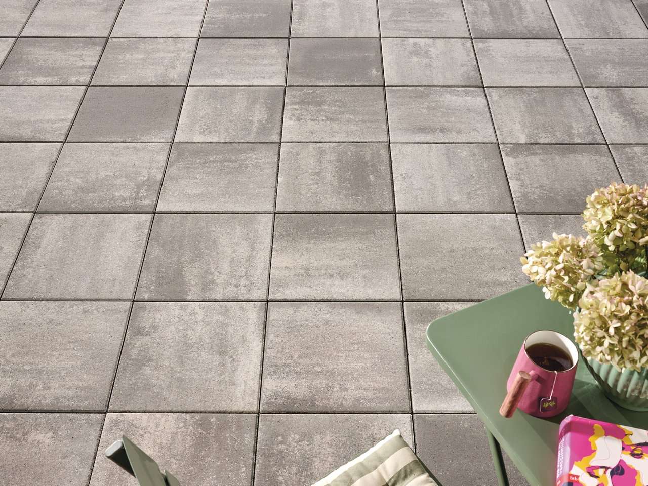 KANN Platte Catania 40x40x5 cm grau-aplin (2.Wahl)