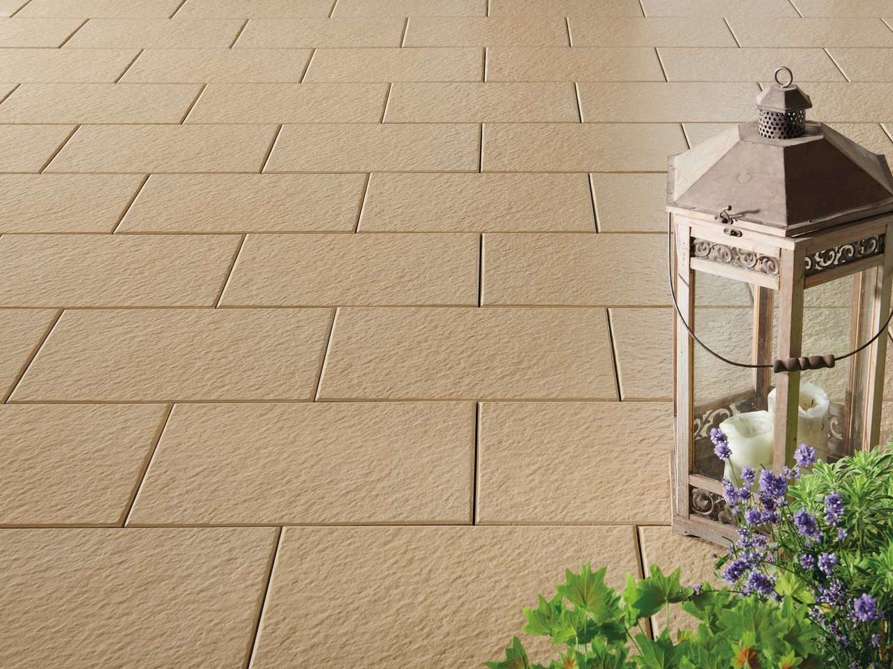 Sincera 60x40x3,8 cm creme/beige strukturiert (Restposten)