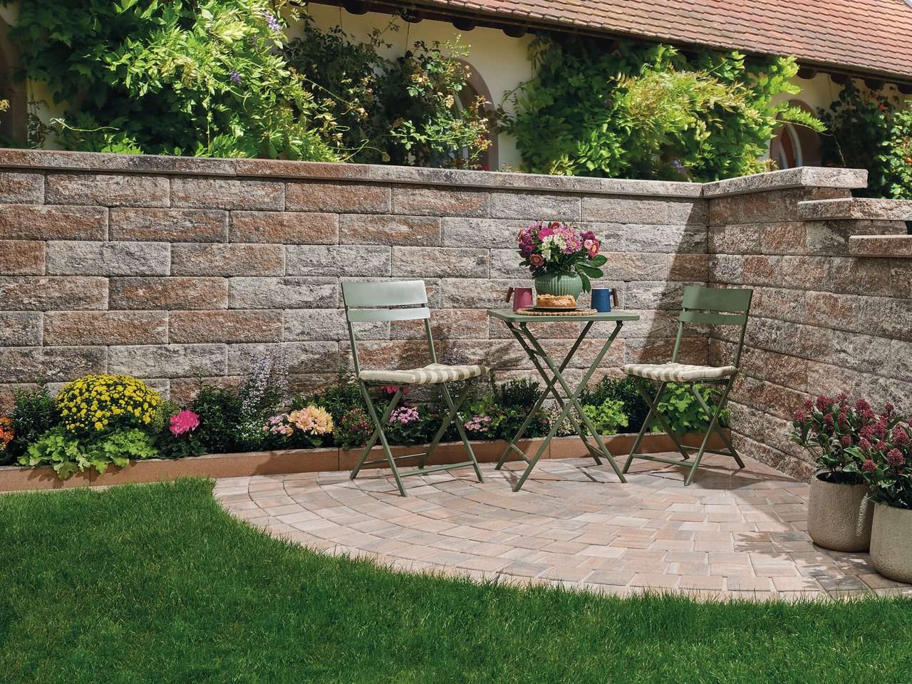 KANN Bruchsteinmauer Restposten Jura Farbend