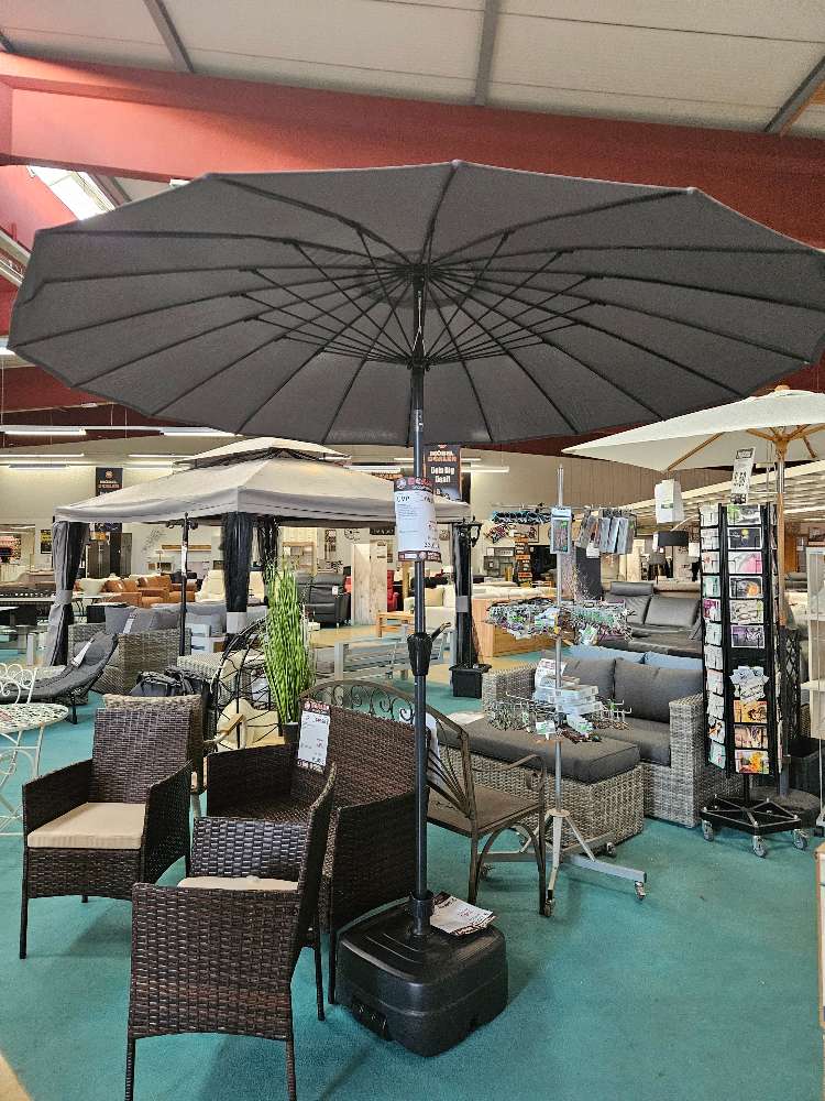 VOUNOT Shanghai Sonnenschirm 270cm Rund statt 65,99€