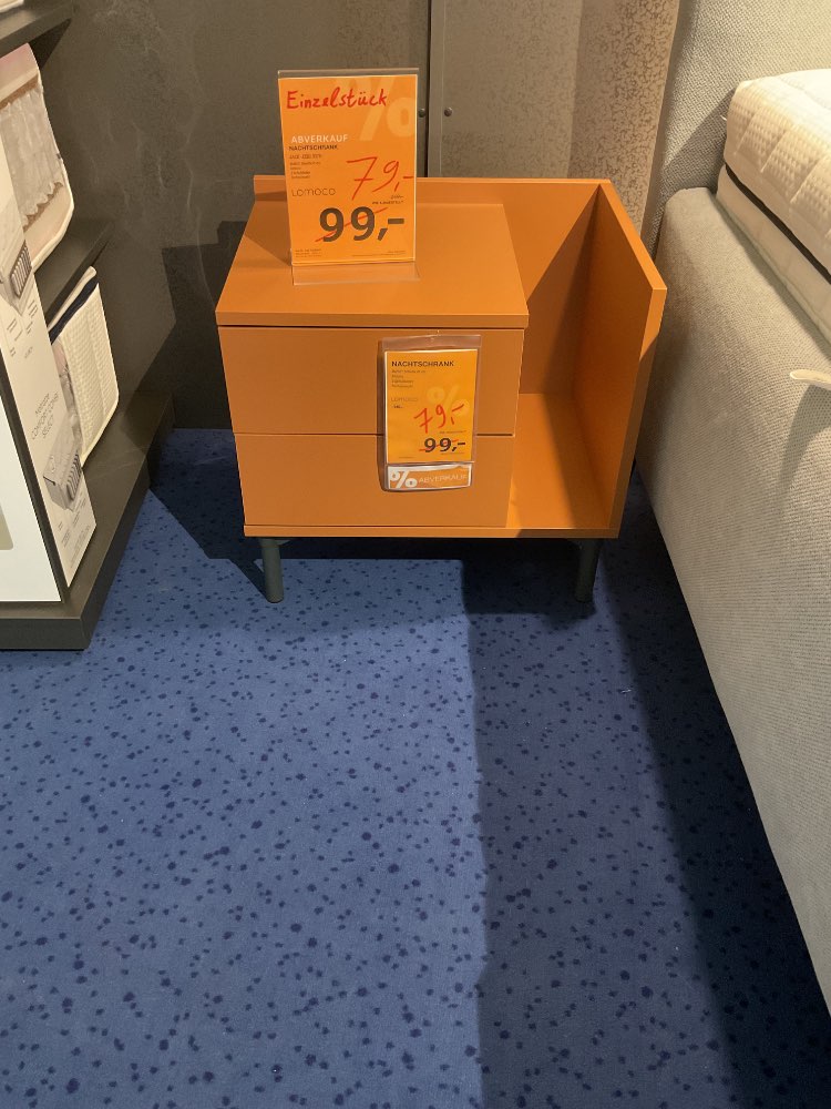 Nachtschrank Jack orange