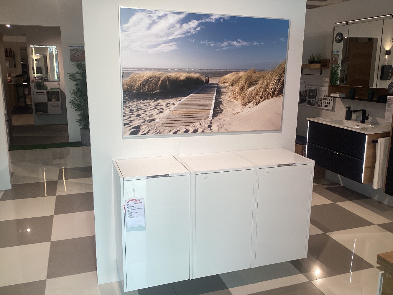 Highboard Aquarell Rotterdam